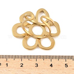 304 Stainless Steel Open Cuff Rings for Women&nbsp;LS-RJEW-U060-04B-G