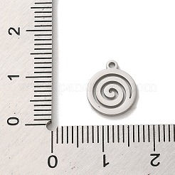 Non-Tarnish 304 Stainless Steel Pendants&nbsp;STAS-O005-22P