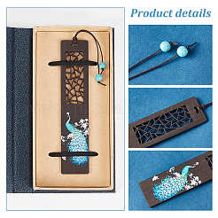 Rectangle Wood Bookmark&nbsp;OFST-WH0002-21