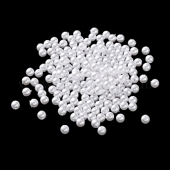 Plastic Imitation Pearl Beads&nbsp;FIND-M059-01C-M