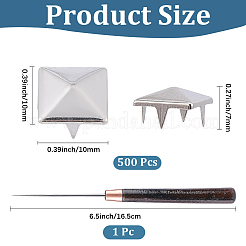 Square Iron Studs Rivets&nbsp;IFIN-CL0001-15