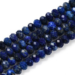 Natural Lapis Lazuli Beads Strands&nbsp;G-P553-F04-04