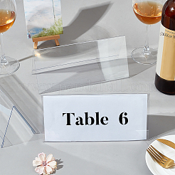 Acrylic Table Number Sign Tent Holder&nbsp;AJEW-WH0314-423