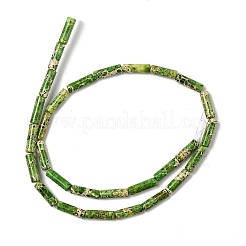 Dyed Natural Imperial Jasper Beads Strands&nbsp;G-H087-H01-01B
