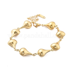 304 Stainless Steel Link Chain Bracelets for Women&nbsp;BJEW-U021-08G-02