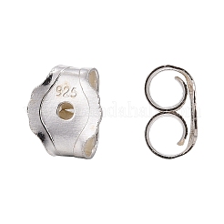 Earring Findings 925 Sterling Silver Ear Nuts&nbsp;X-STER-F015-02