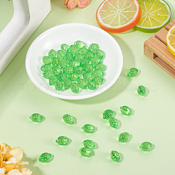 50Pcs Transparent Acrylic Beads&nbsp;TACR-TADJ0001-01B