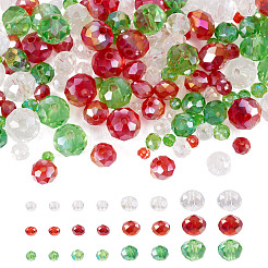 12 Strand 12 Styles Transparent Electroplate Glass Beads Strands&nbsp;EGLA-TA0001-20