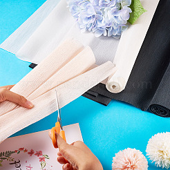 3 Rolls 3 Colors Handmade Crepe Paper&nbsp;DIY-TA0011-55