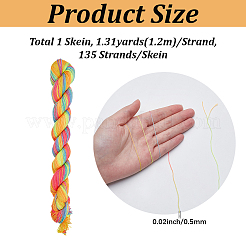 1 Skein 6-Ply Polyester Embroidery Floss&nbsp;OCOR-CY0003-32A