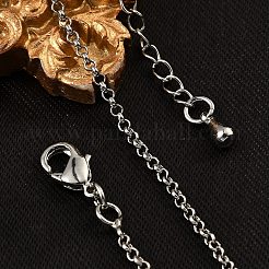 Brass Rolo Chain Bracelets for Women&nbsp;BJEW-G735-05P
