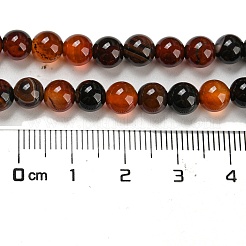 Natural Agate Bead Strands&nbsp;G-R173-6mm-05