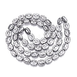 Electroplate Glass Beads Strands&nbsp;EGLA-T021-05M
