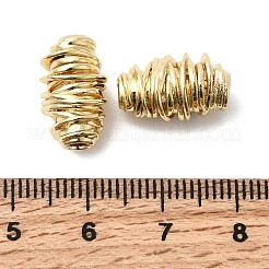 Vortex Spiral Brass Beads&nbsp;KK-Z137-18G