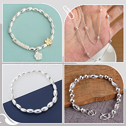 30Pcs 925 Sterling Silver Bead&nbsp;STER-PH0001-79