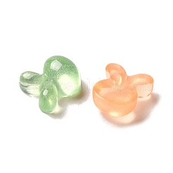 Transparent Resin Decoden Cabochons with Glitter Powder&nbsp;RESI-E053-08D