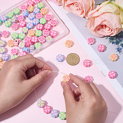 100Pcs Electroplated Opaque Resin Beads&nbsp;RESI-SP0001-59C