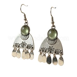 Alloy Resin Chandelier Earrings for Women&nbsp;WG10698-01