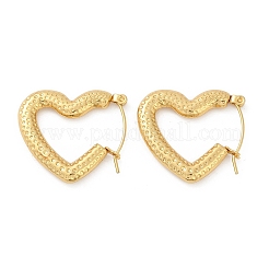 304 Stainless Steel Hoop Earrings for Women&nbsp;EJEW-U046-06A-G