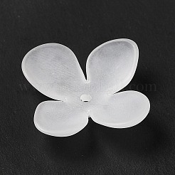 Transparent Acrylic Bead Caps&nbsp;MACR-J122-02