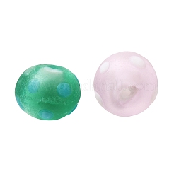 Frosted Handmade Lampwork Beads&nbsp;LA-CBA4A3E-01