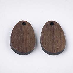 Walnut Wood Pendants&nbsp;WOOD-S054-04