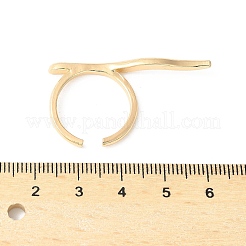Adjustable Alloy Cuff Rings for Women&nbsp;LS-RJEW-V004-07KCG