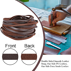 10M Flat Imitation Leather Cord&nbsp;LC-WH0003-08A-02