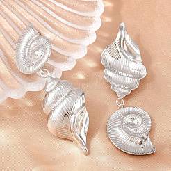 304 Stainless Steel Stud Dangle Earrings for Women&nbsp;SA-H001-19P