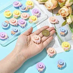 20Pcs 4 Colors Silicone Beads&nbsp;SIL-CJ0003-06