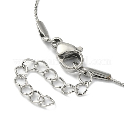 Non-Tarnish 304 Stainless Steel Serpentine Chain Bracelets&nbsp;BJEW-D020-01P