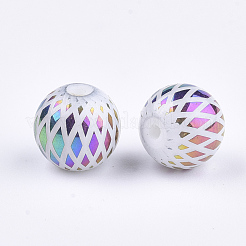 Electroplate Glass Beads&nbsp;X-EGLA-S178-07E