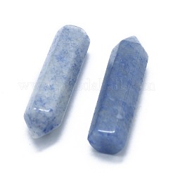 Dyed & Heated Natural Blue Aventurine Pointed Beads&nbsp;G-G795-02-02B