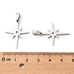 201 Stainless Steel Pendants&nbsp;STAS-D380-05P