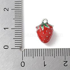 Brass Enamel Charms&nbsp;KK-P290-57P