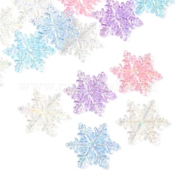 14Pcs 5 Colors AB Color Transparent Acrylic Chandelier Component Links&nbsp;TACR-FS0001-55
