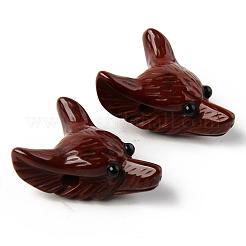 Natural Red Jasper Pendants&nbsp;G-R478-06A-03