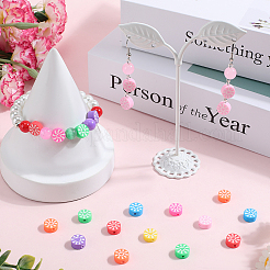 200pcs 8 colors Handmade Polymer Clay Beads&nbsp;CLAY-SP0001-05