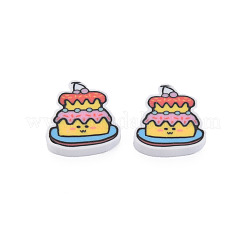 Handmade Polymer Clay Cabochons&nbsp;CLAY-N006-151