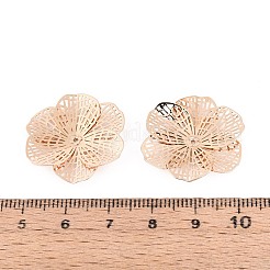 Brass Bead Caps&nbsp;KK-N278-13KCG
