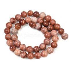 Natural Pink Aventurine Beads Strands&nbsp;G-G735-41-8mm