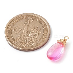 Transparent Glass Pendants&nbsp;PALLOY-JF02482