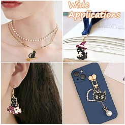 30Pcs 5 Styles Alloy Enamel Pendants&nbsp;FIND-CJ0002-73