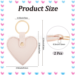 PU Leather Keychain&nbsp;KEYC-WH20008-08A