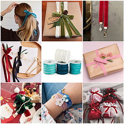 40 Yards 4 Colors Single Face Velvet Ribbon&nbsp;SRIB-TA0001-33B