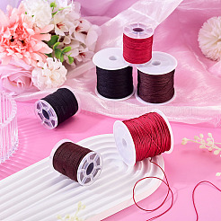6Rolls 6 Colors Nylon Braided Cord&nbsp;NWIR-TA0001-46D
