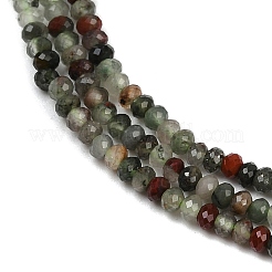 Natural African Bloodstone Beads Strands&nbsp;G-S388-A02-1x2mm