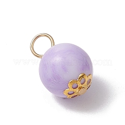 20Pcs Opaque Acrylic Pendants&nbsp;PALLOY-JF03539