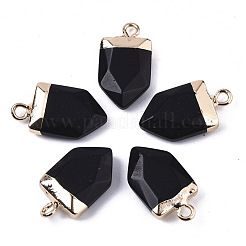 Natural & Synthetic Mixed Gemstone Pointed Pendants&nbsp;G-N326-34