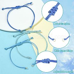 24Pcs Polyester Cord Bracelets Making&nbsp;AJEW-FS00008